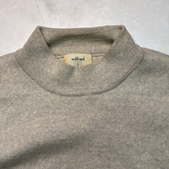 Aritzia Wilfred Dourdan Sweater Heather Birch - Picture 7 of 9
